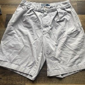 Polo Ralph Lauren Mens Khaki Casual Chino Shorts Size 30 Golf Outdoors Casual